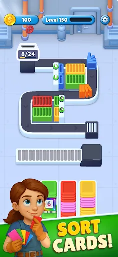 Card Factory! Relaxing Puzzle screenshot 1