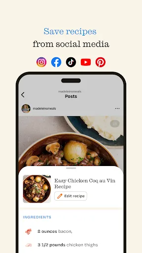 ReciMe: Recipes & Meal Planner screenshot 2