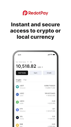 RedotPay: Tarjeta cripto & Pay screenshot 4