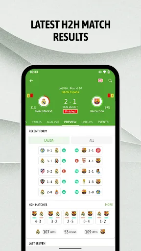 BeSoccer: Soccer Live Score screenshot 3