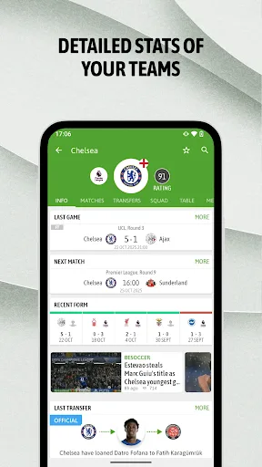 BeSoccer: Soccer Live Score screenshot 4