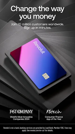 Revolut — мобільні фінанси screenshot 1