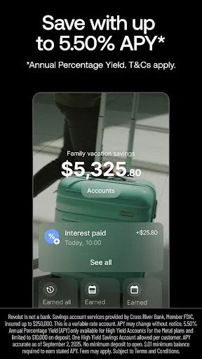 Revolut — мобільні фінанси screenshot 2