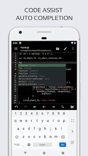 Code Editor screenshot 2