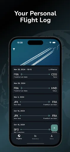 myFlights - Diario de Vuelos screenshot 1