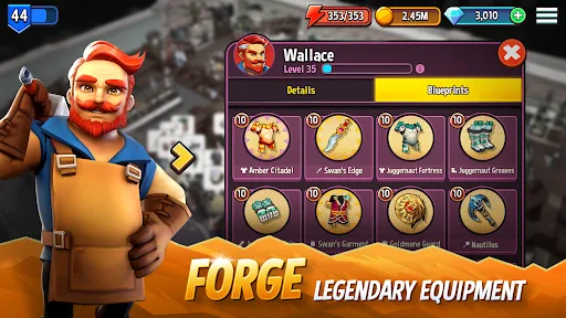 Shop Titans: Craft y Construye screenshot 2