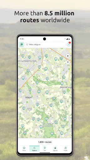 RouteYou - caminata y ciclismo screenshot 1