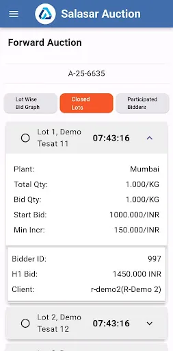 Salasar Auction screenshot 5