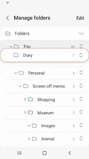 Samsung Notes screenshot 2