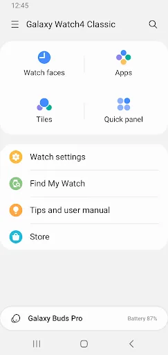 Galaxy Watch Manager screenshot 2