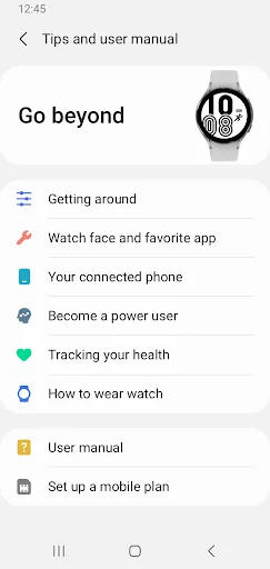 Galaxy Watch Manager screenshot 4