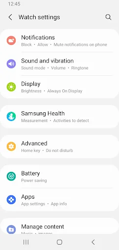 Galaxy Watch Manager screenshot 5