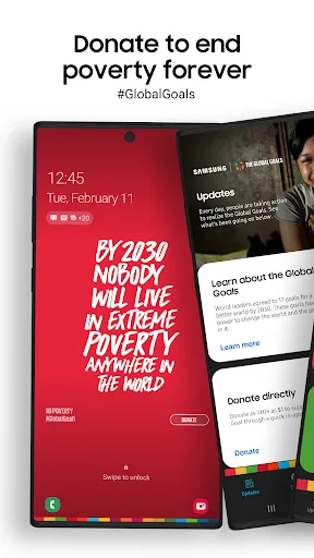 Samsung Global Goals screenshot 1