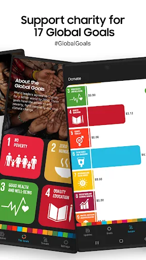 Samsung Global Goals screenshot 2