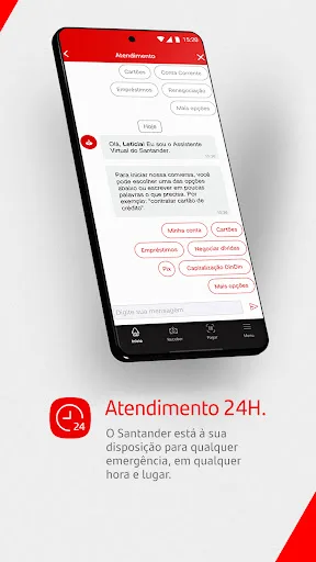 Santander Brasil screenshot 2