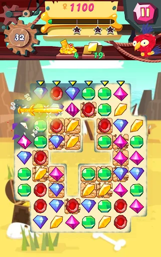 Pirates! - the match 3 screenshot 3