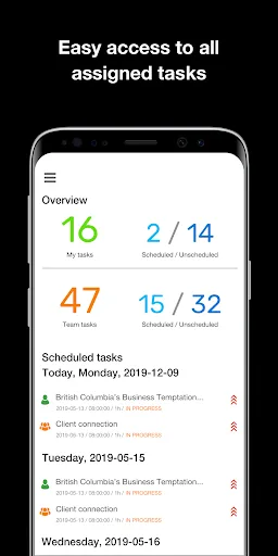 SPLYNX Scheduling Application screenshot 1