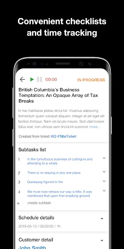 SPLYNX Scheduling Application screenshot 3