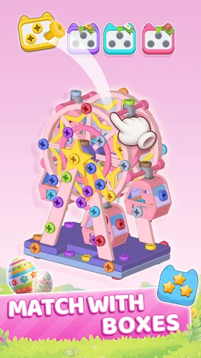 Мастер 3D Болт:  Screw Pin Jam screenshot 3