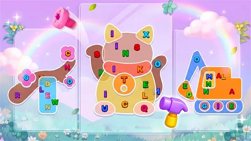 Word Bolt:Tuercas y Tornillos screenshot 1