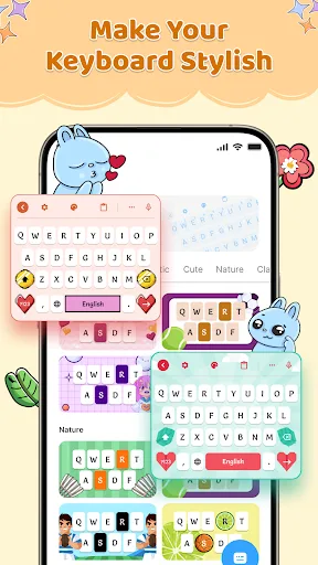 Клавиатура: Темы Шрифты Эмодзи screenshot 3