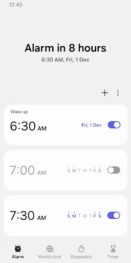Clock screenshot 1