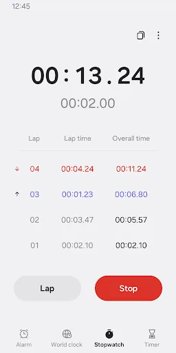 Clock screenshot 3