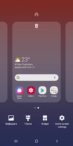 Головний екран One UI від Sams screenshot 4