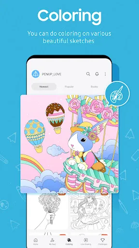 PENUP – Drawing-sharing SNS screenshot 3