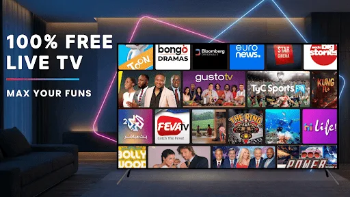 Metax TV - Live TV & Movies screenshot 1