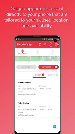 The Job Center screenshot 2