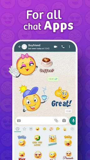 WhatsLov: стикеры WASticker screenshot 2
