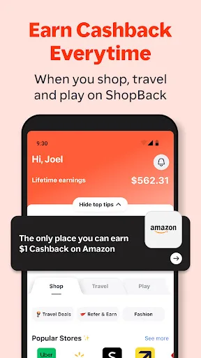 ShopBack: Cashback & Rewards screenshot 1