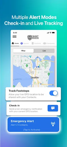 Safety App for Silent Beacon screenshot 3