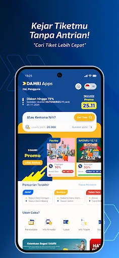 DAMRI Apps screenshot 1