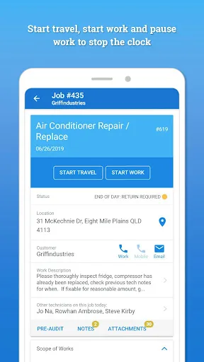 Simpro Mobile screenshot 2