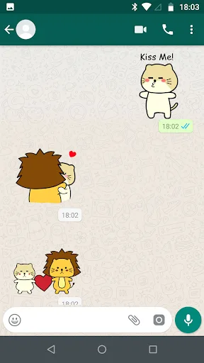 Singa Polah Stickers for Whats screenshot 2