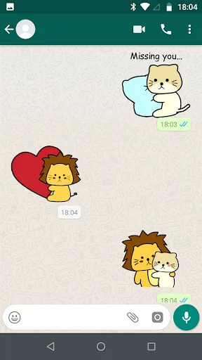 Singa Polah Stickers for Whats screenshot 3