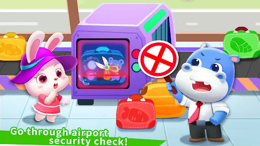 Aeropuerto del Panda Bebé screenshot 3