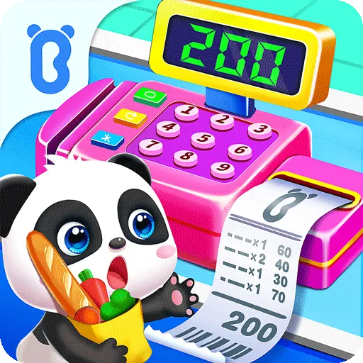 Baby Panda's Supermarket