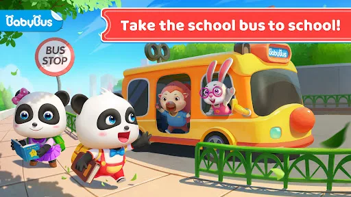 Baby Panda's School Bus screenshot 1