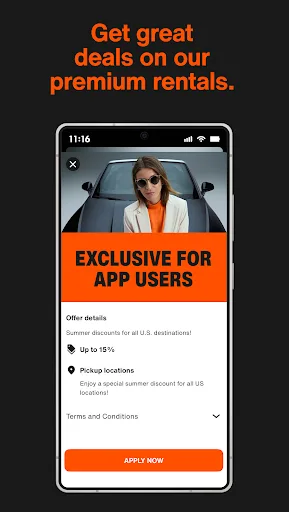 SIXT rent. share. ride. plus. screenshot 4