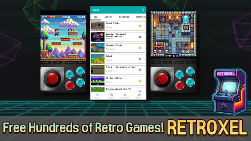 RETROXEL: Juegos Retro Arcade screenshot 1