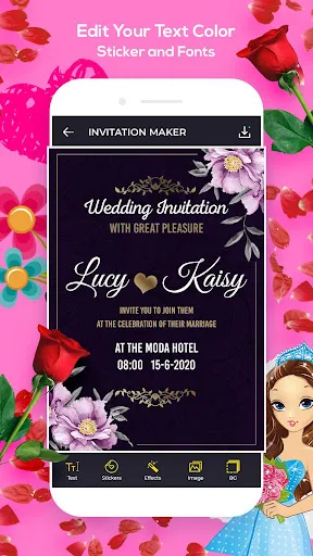 Invitation Maker, Ecards Maker screenshot 2