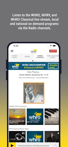 WHRO Public Media screenshot 4