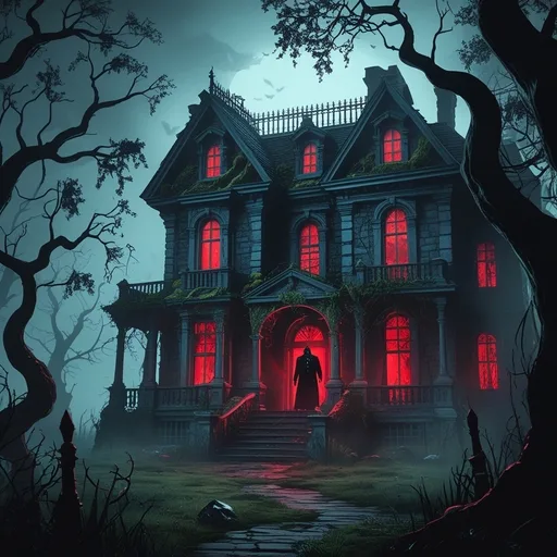 Scary Mansion: Квест-ужастик