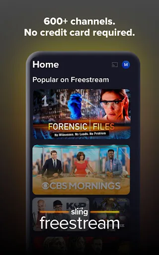 Sling: Live TV + Freestream screenshot 5