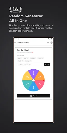 Generador Aleatorio screenshot 1