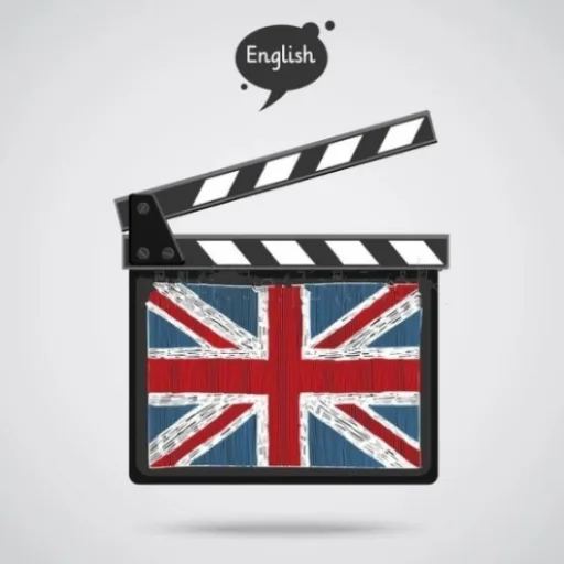 Learn English by movies, books