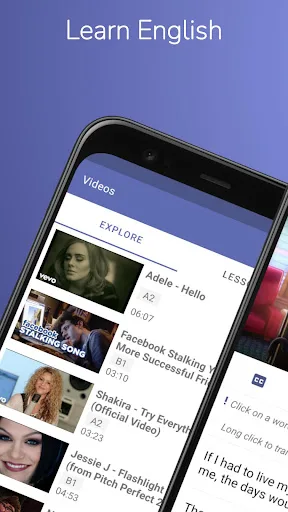 Learn English by movies, books screenshot 1